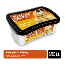 Helado Passion Fruit y Mango Cassata, 1 L