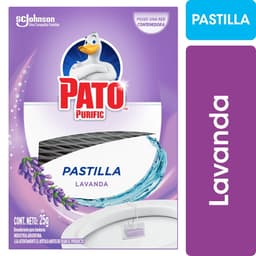 Limpiador Bano Pastilla Lavanda Caja, 25 g