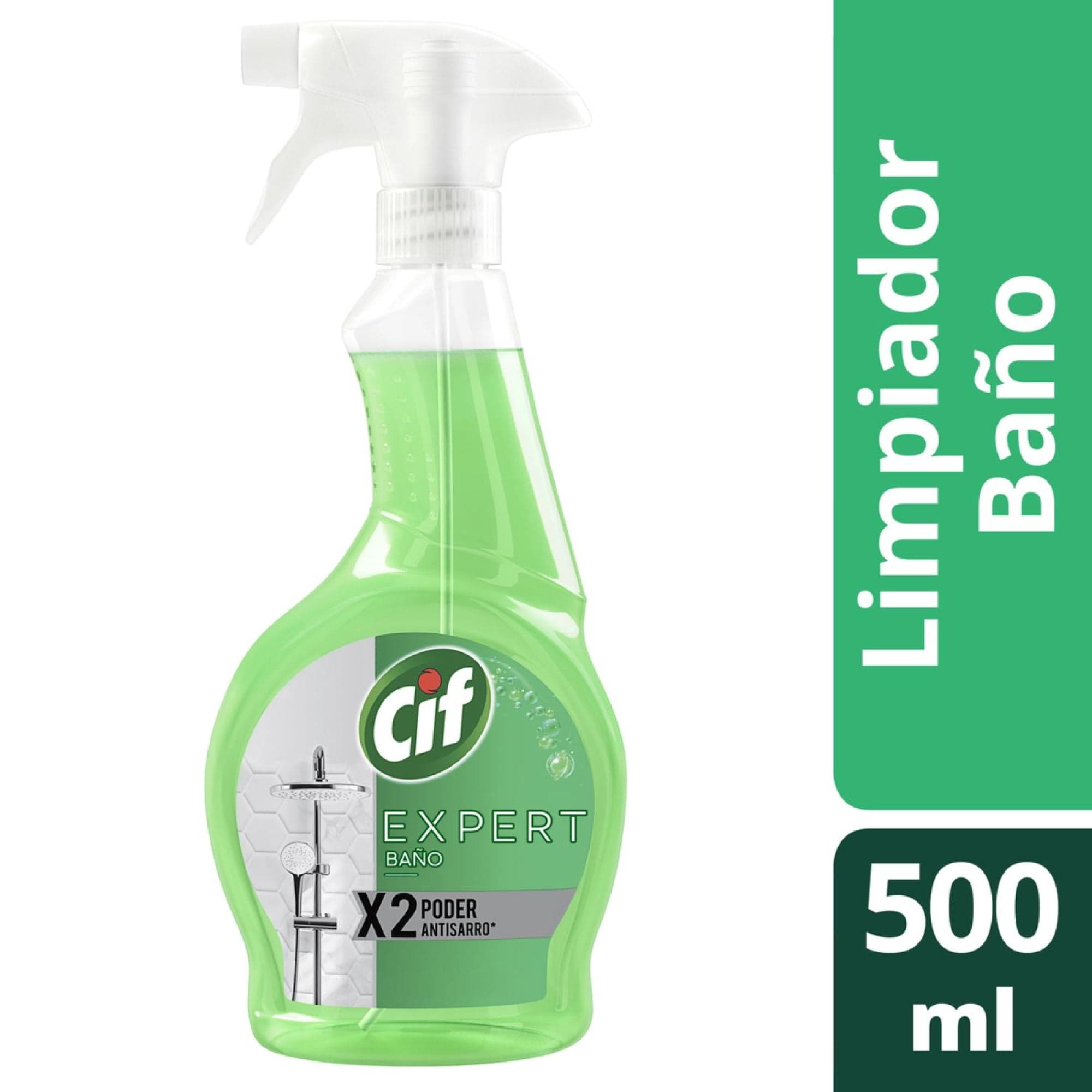 Limpiador Bano Desinfectante Tradicional Botella Gatillo, 500ml