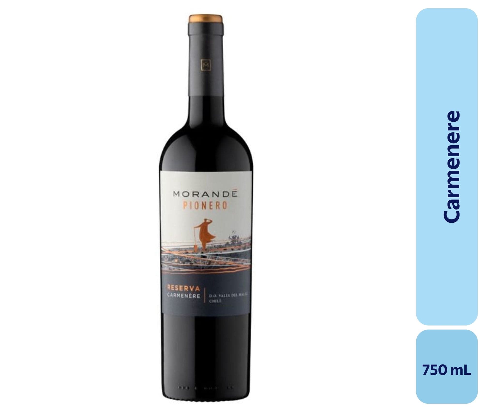 Vino Carmenere Botella, 750 mL