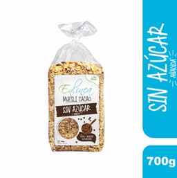 Muesli Cacao Sin Azucar, 700 g