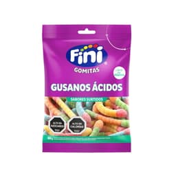 Gomitas Gusano Acido Fini, 80 g