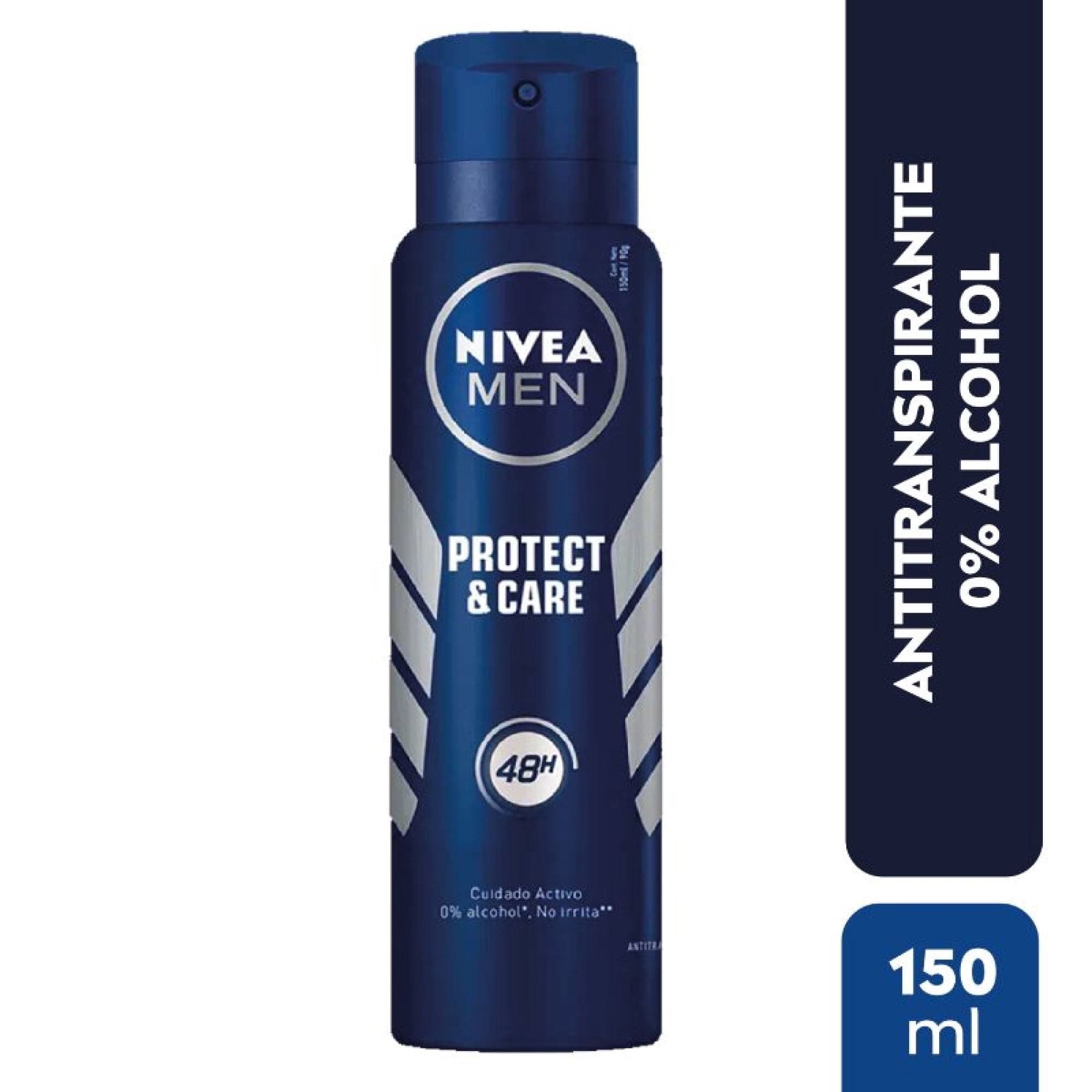 Desodorante Spray Nivea Men Protect & Care Hombre, 150 ml