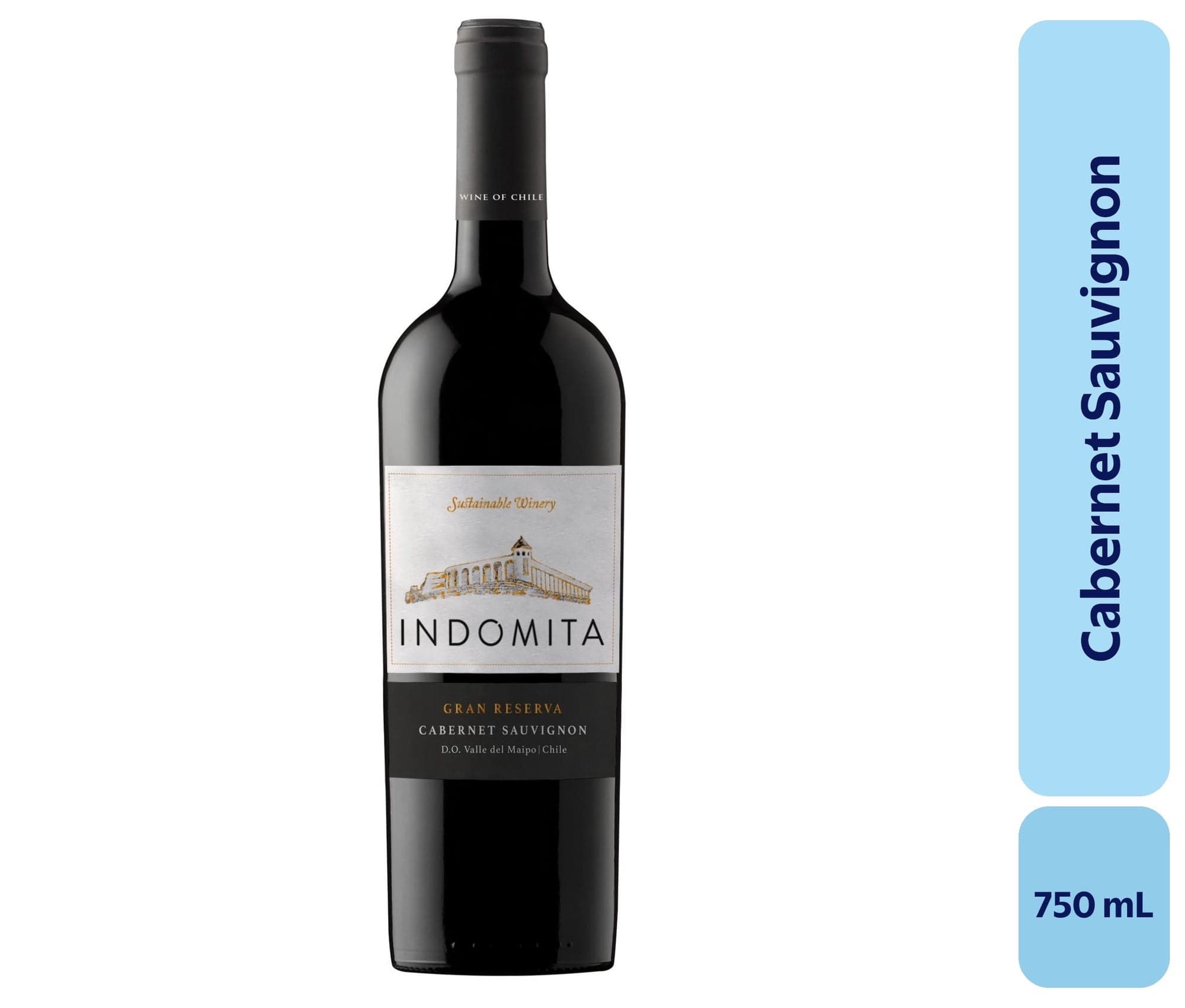 Vino Cabernet Sauvignon Botella, 750 mL