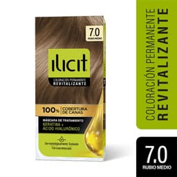 Coloracion Ilicit Cabello 7/0 Rubio Medio, 45 g