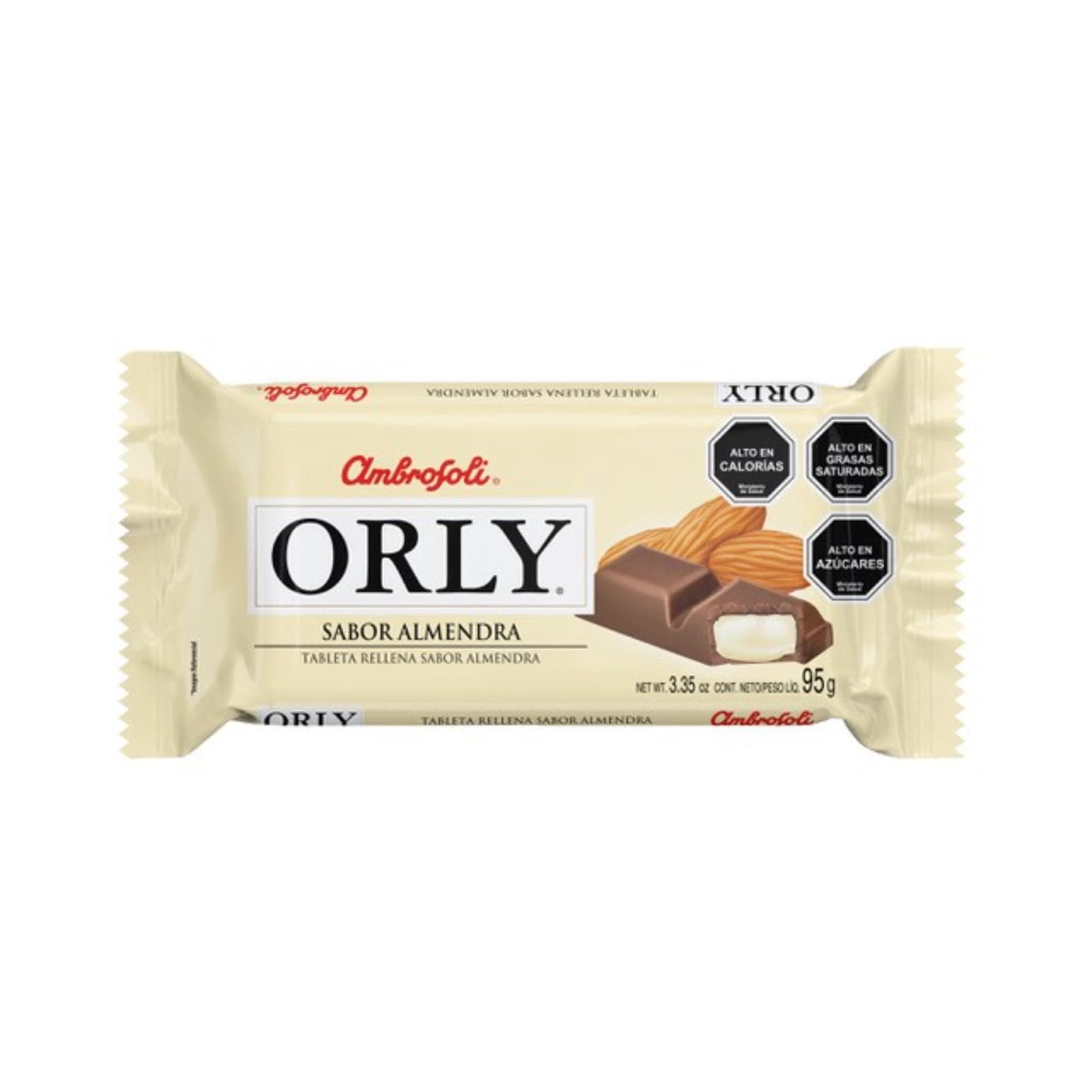 Chocolate Orly Almendra., 100 g