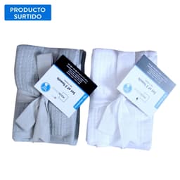 Set de 3 Toalla visitia 30x30cm 100% Algodon, color surtido 1 un 