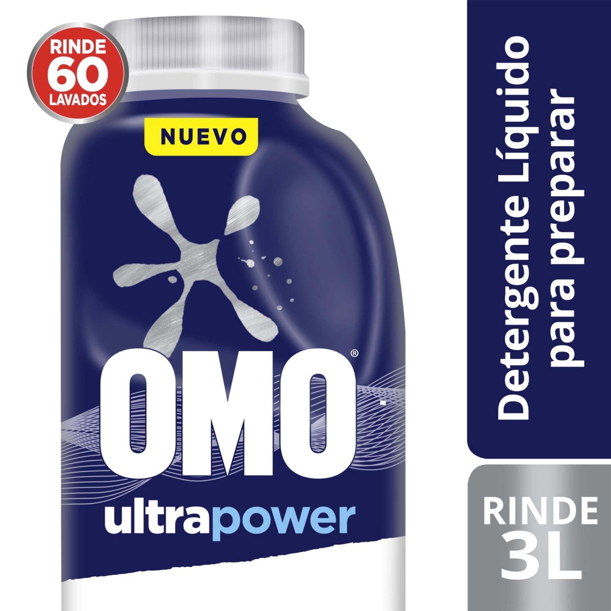 Detergente Liquido para Preparar Ultra Power Botella