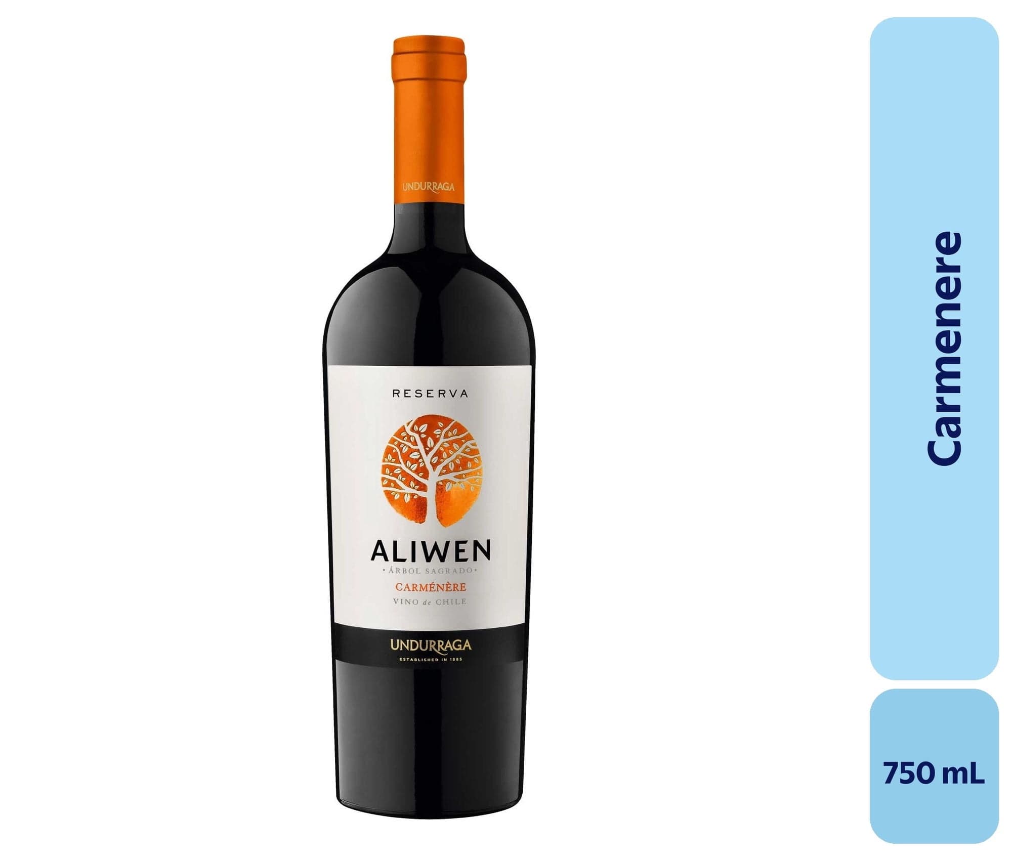 Vino Carmenere Botella, 750 mL
