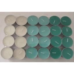 Pack de 24 Vela tealight multicolor