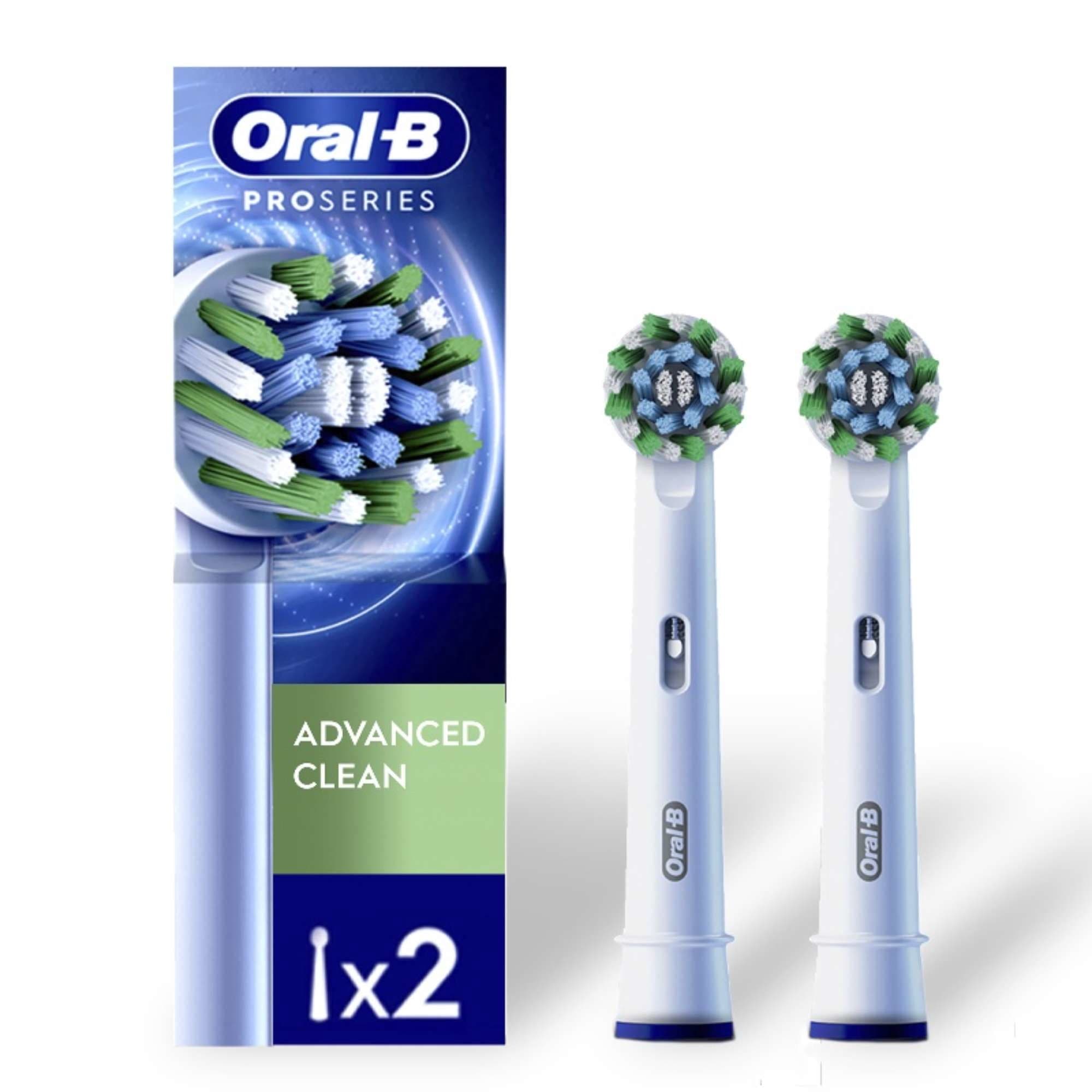 Cabezal Cepillo de Dientes Electrico Advanced Clean, 2 Un