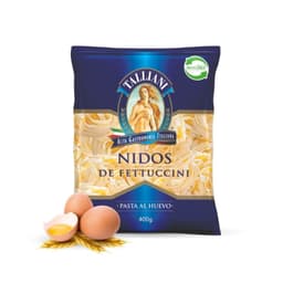 Fideo Pasta al Huevo Nidos de Fetuccini Bolsa, 400 g