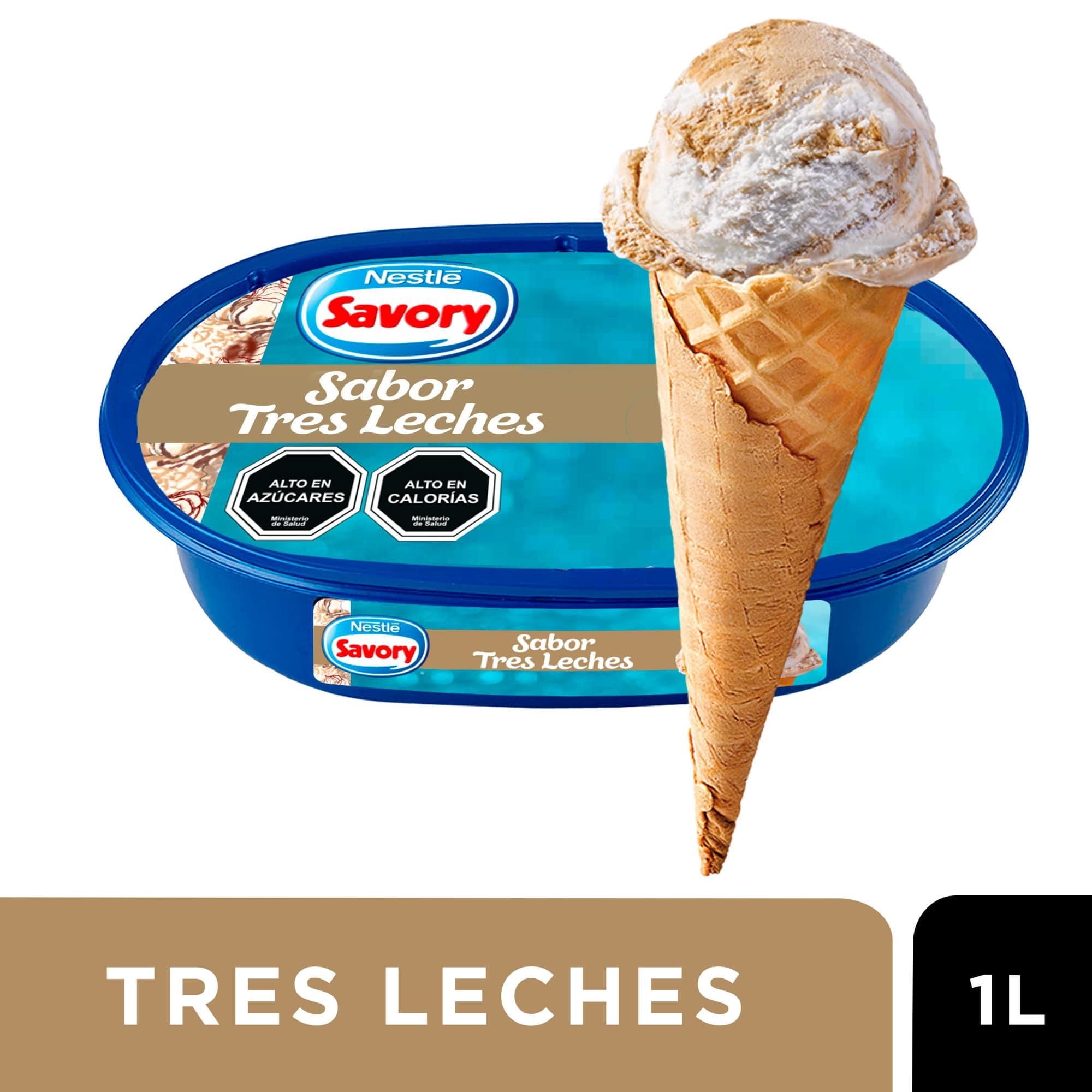 Helado Tres Leches Cassata, 1 L