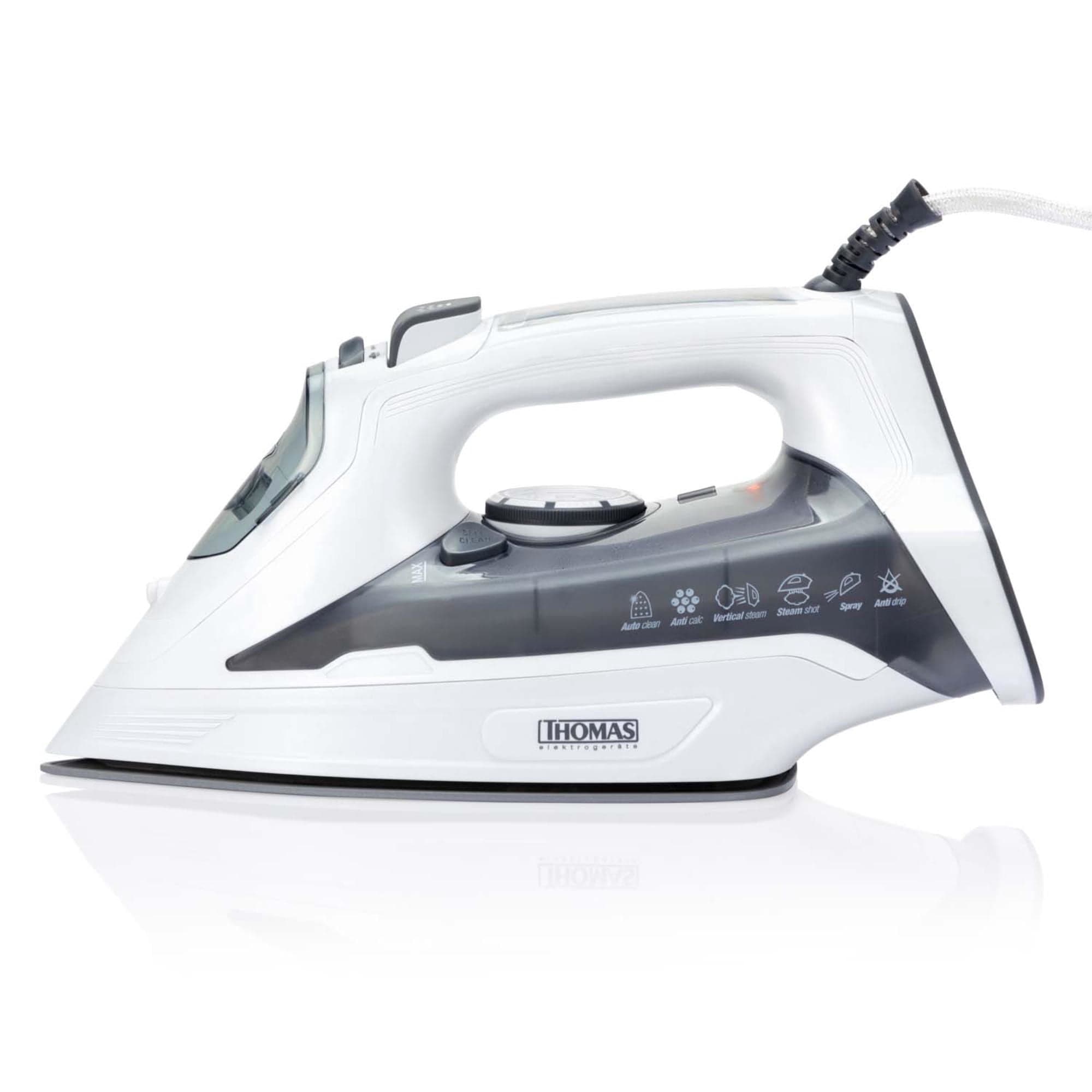 Plancha Vapor Vertical TH-7060 2200W Blanco