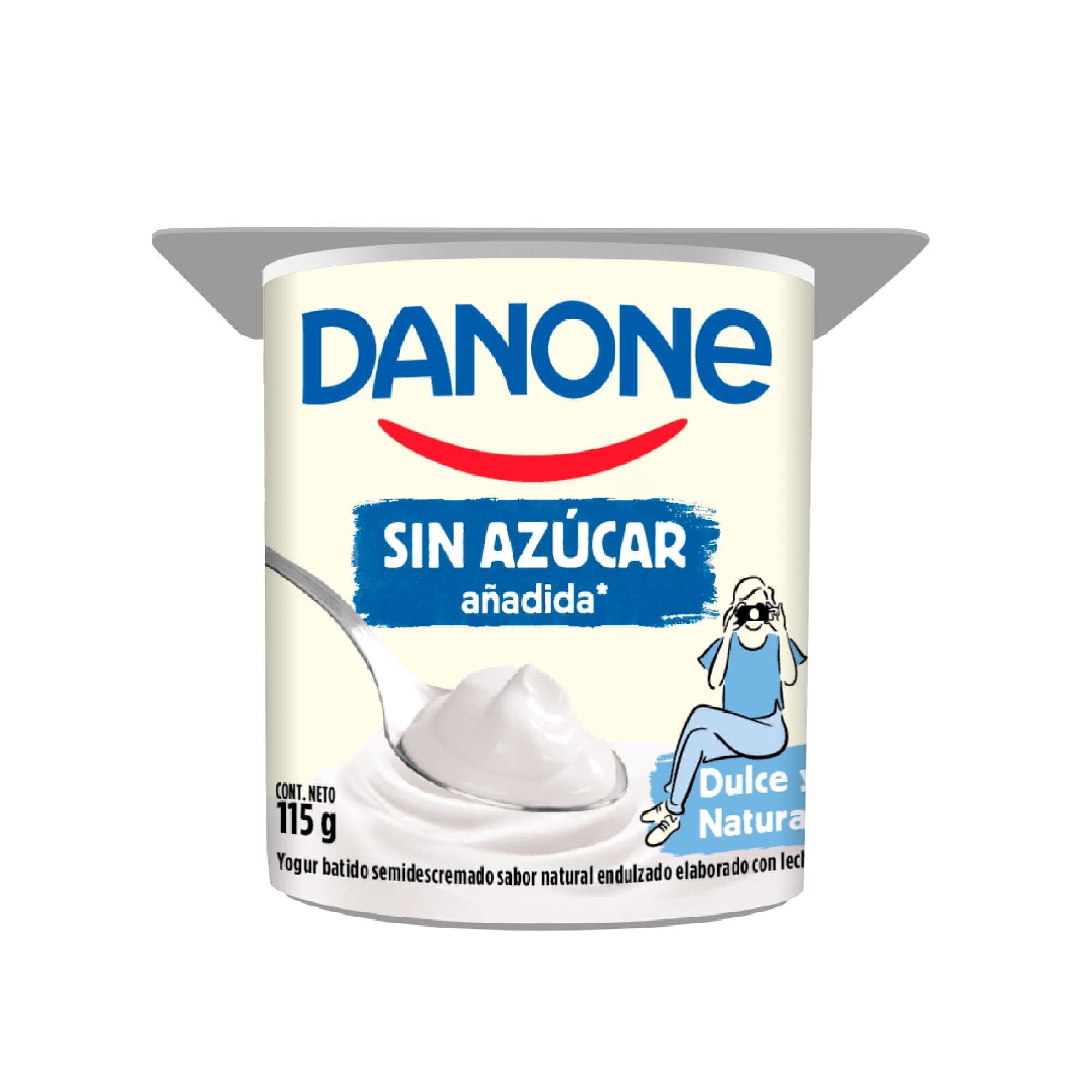 Yogurt Sin Azucar Anadida Natural, 115 g