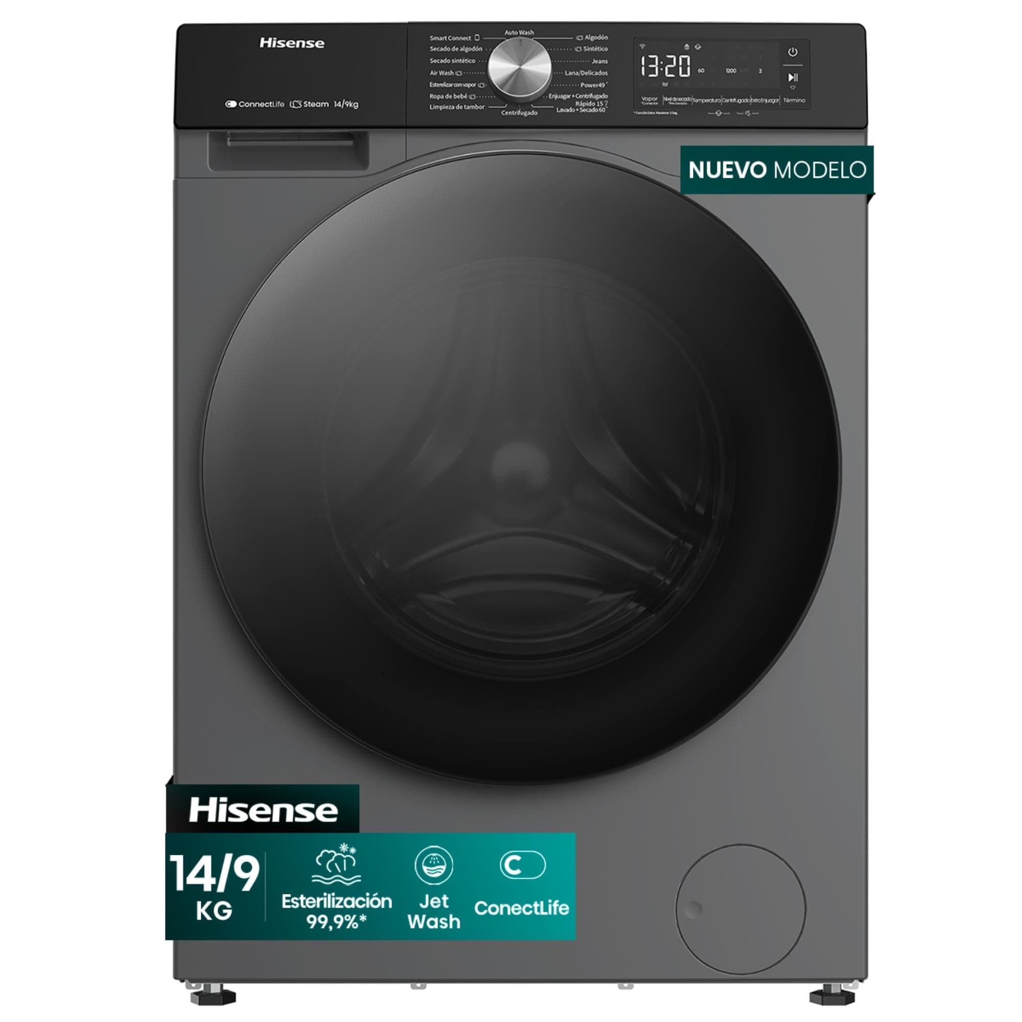 Lavadora Secadora Carga Frontal WD3S1443BT1 14KG/9KG