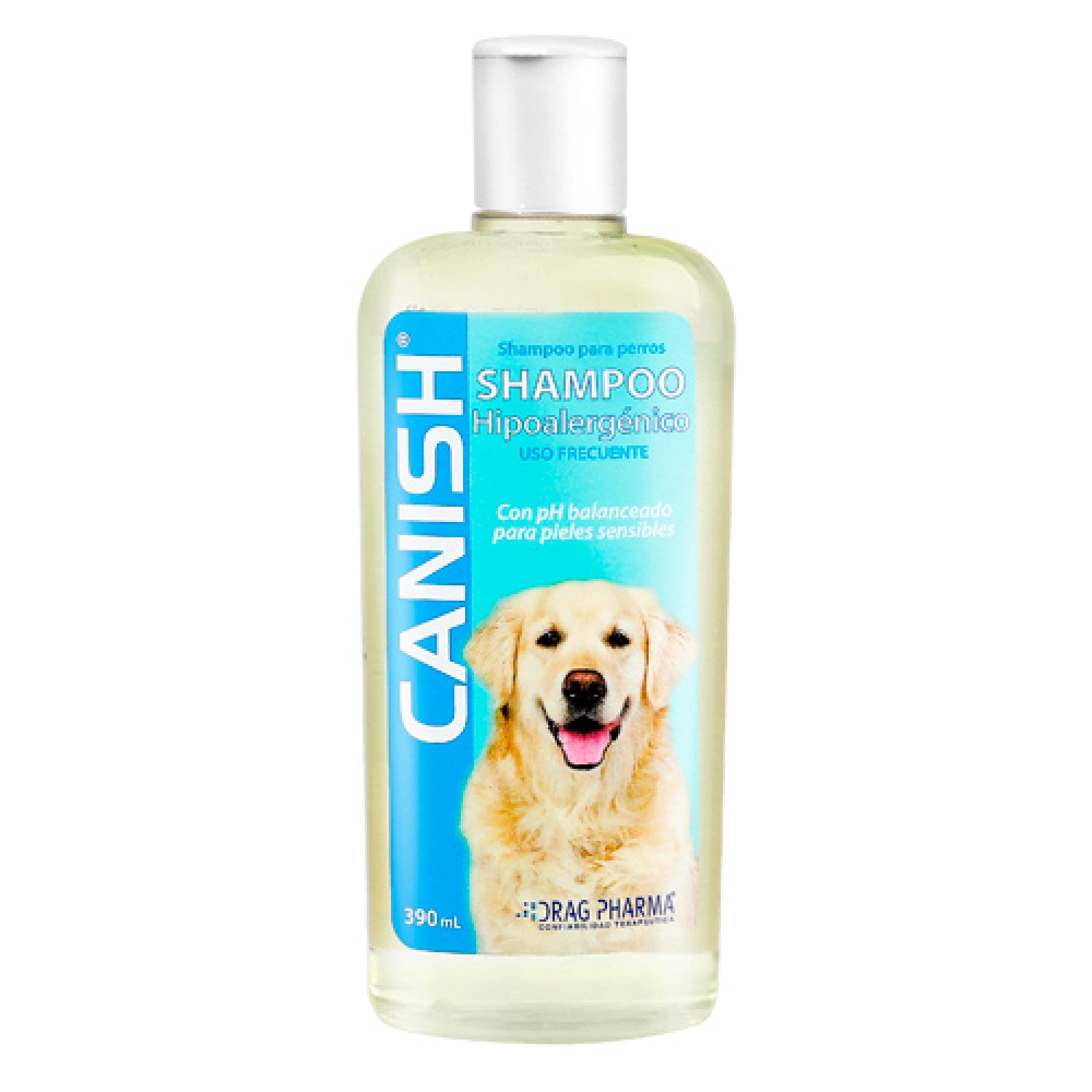 Shampoo para Perro Hipoalergenico Uso Frecuente Botella, 390 ml