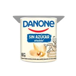 Yogurt Sin Azucar Anadida Sabor Vainilla, 115 g