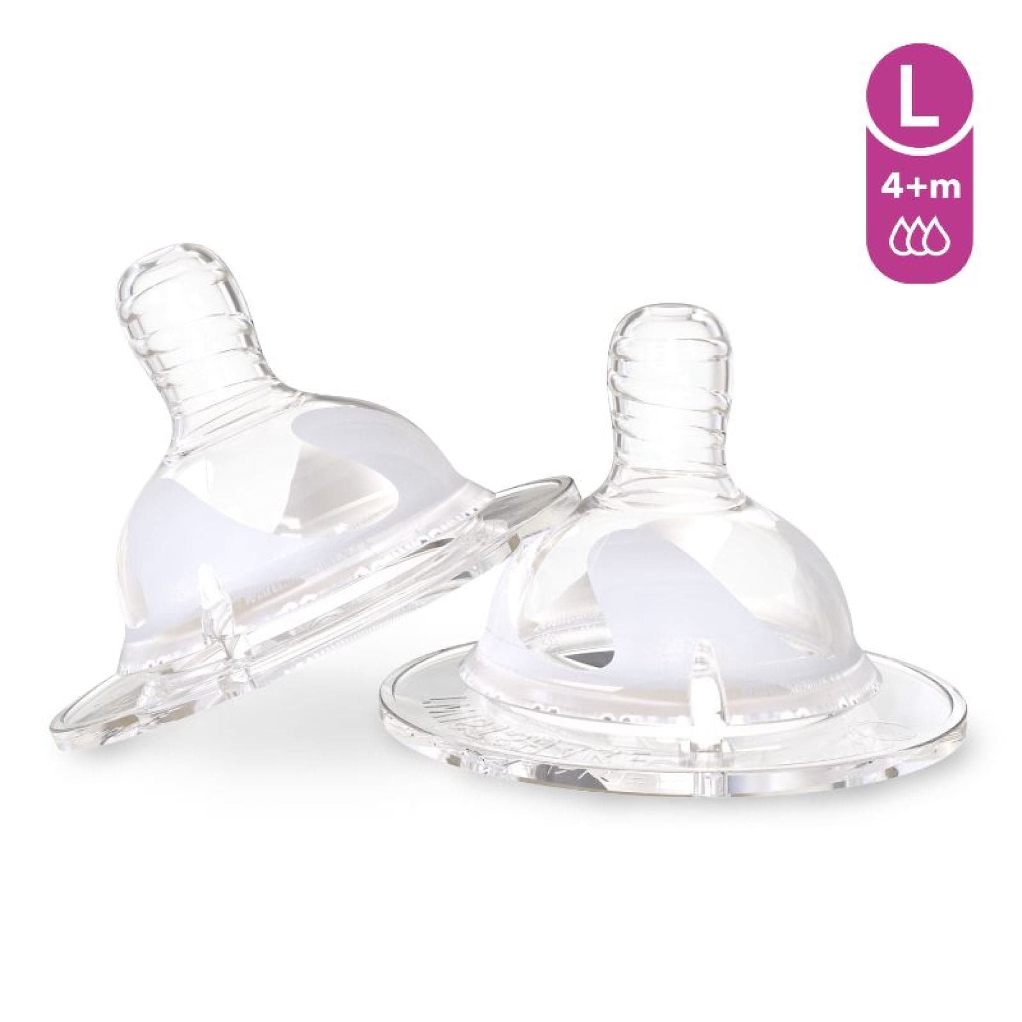 Chupete Tetina Anticolico Talla L Transparente