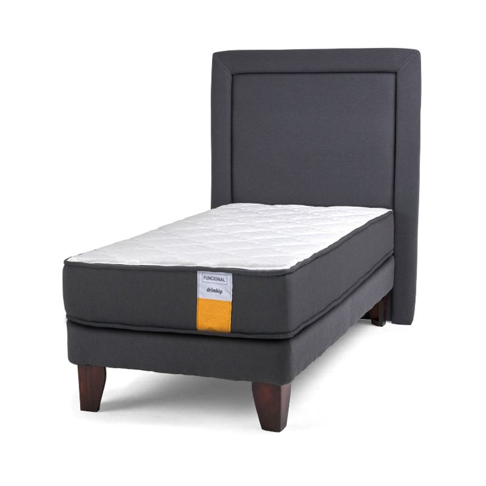 Cama Europea Funcional 1.5 Plaza Base Normal