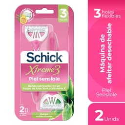 Pack Maquina de Afeitar Xtreme3 Sensitive, 1 Un