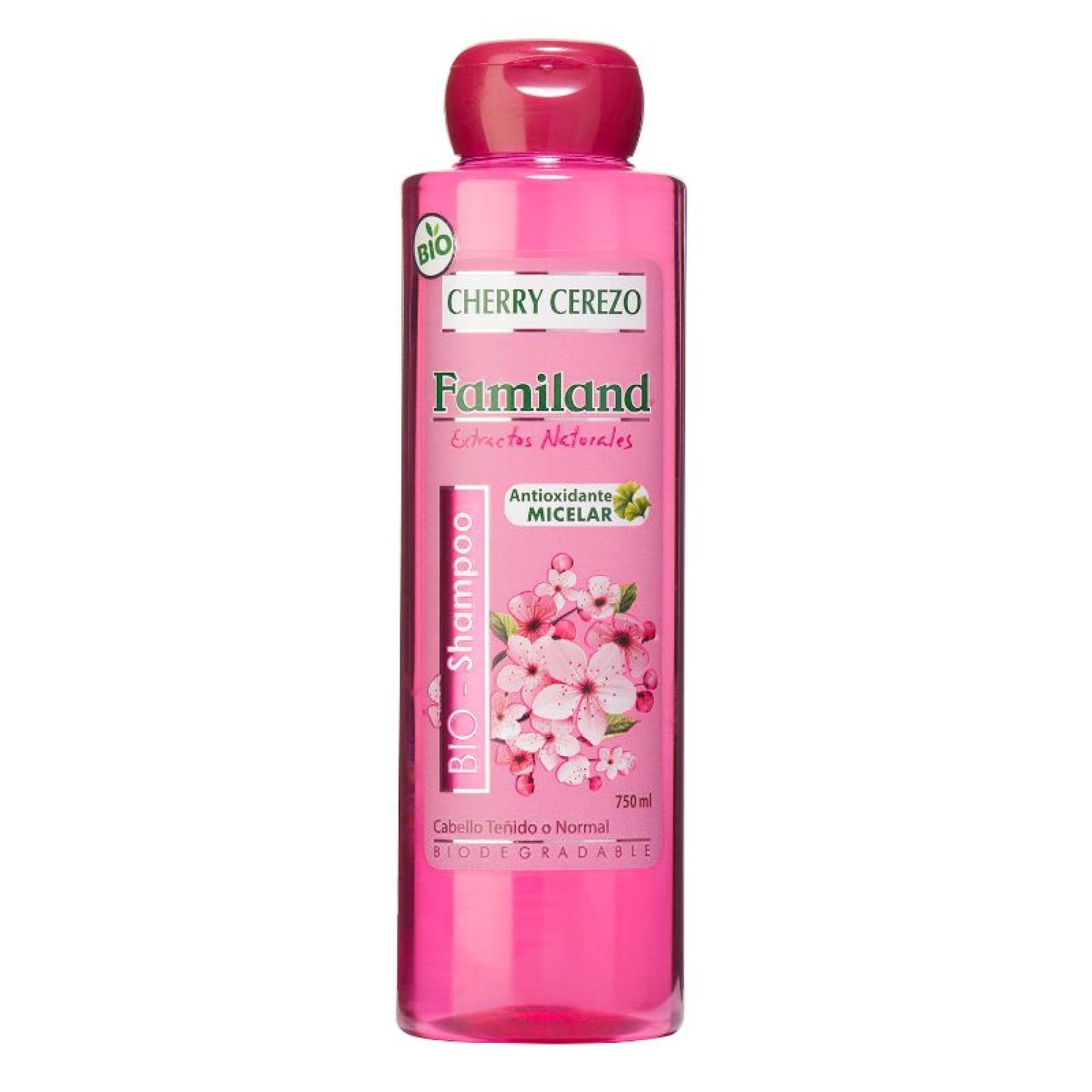 Shampoo Familand Cerezo Cherry Antiox Micelar Bio, 750 ml