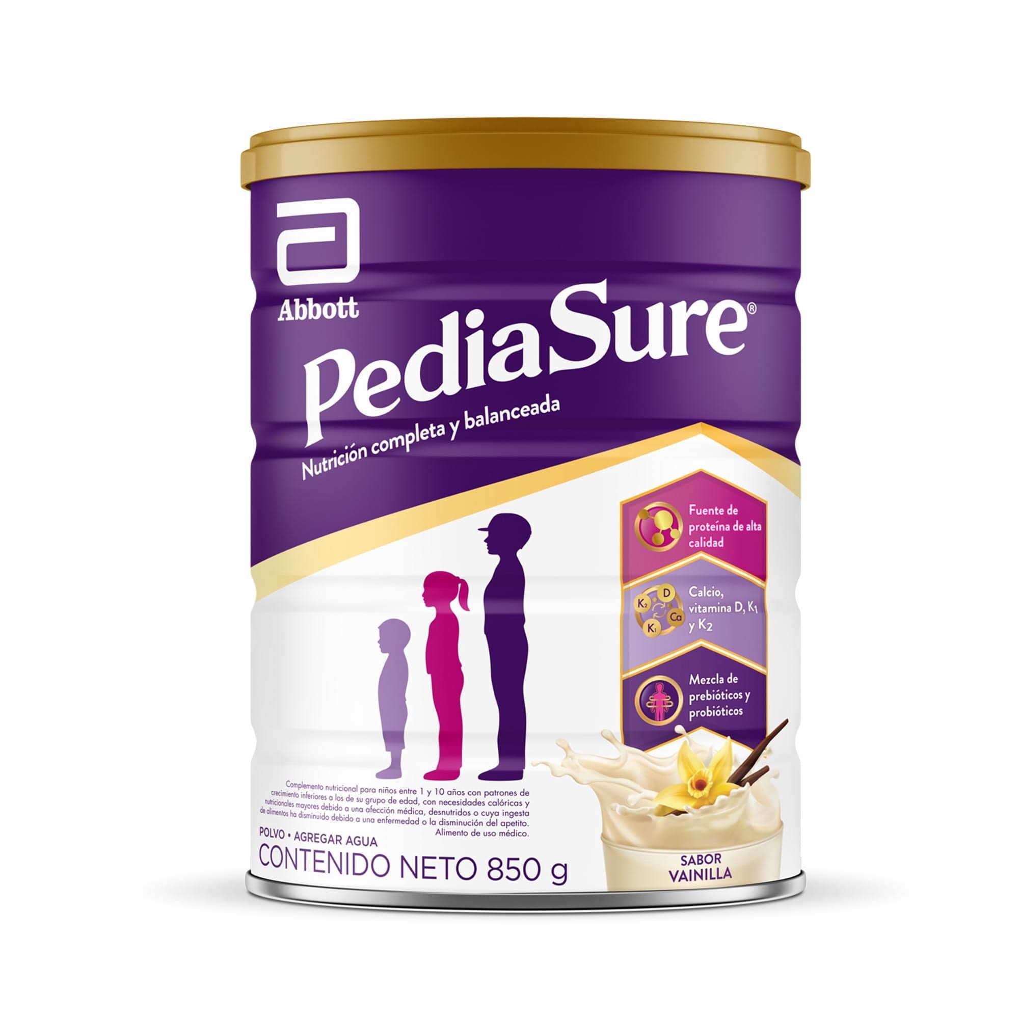Formula de Suplemento Alimenticio Sabor Vainilla, 850 g