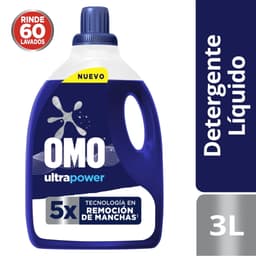 Detergente Liquido Ultra Power Botella