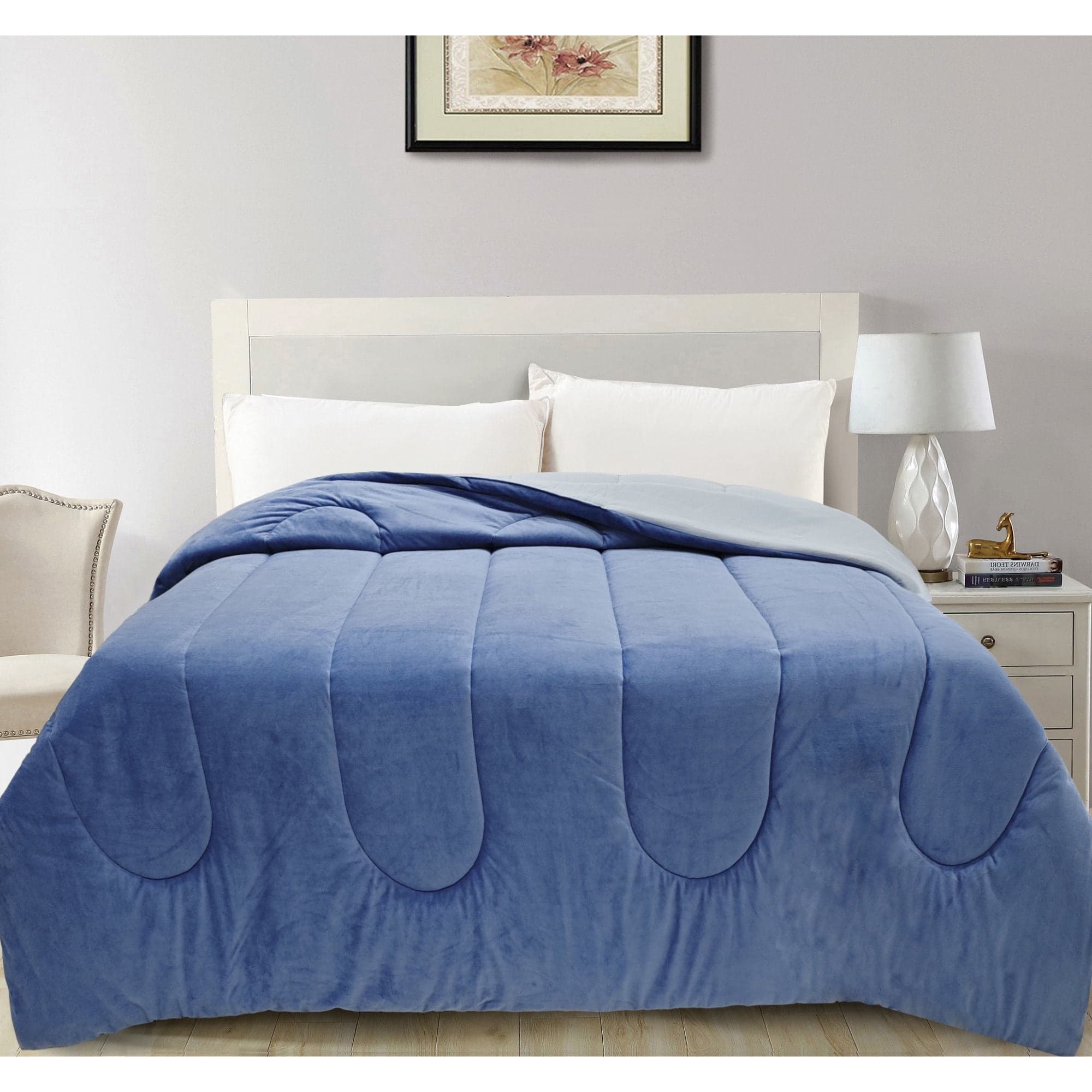 Plumon Plush Solido 1.5 Plazas 170 x 240 cm