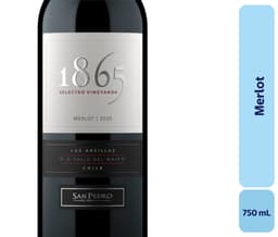 Vino Merlot Botella, 750 mL