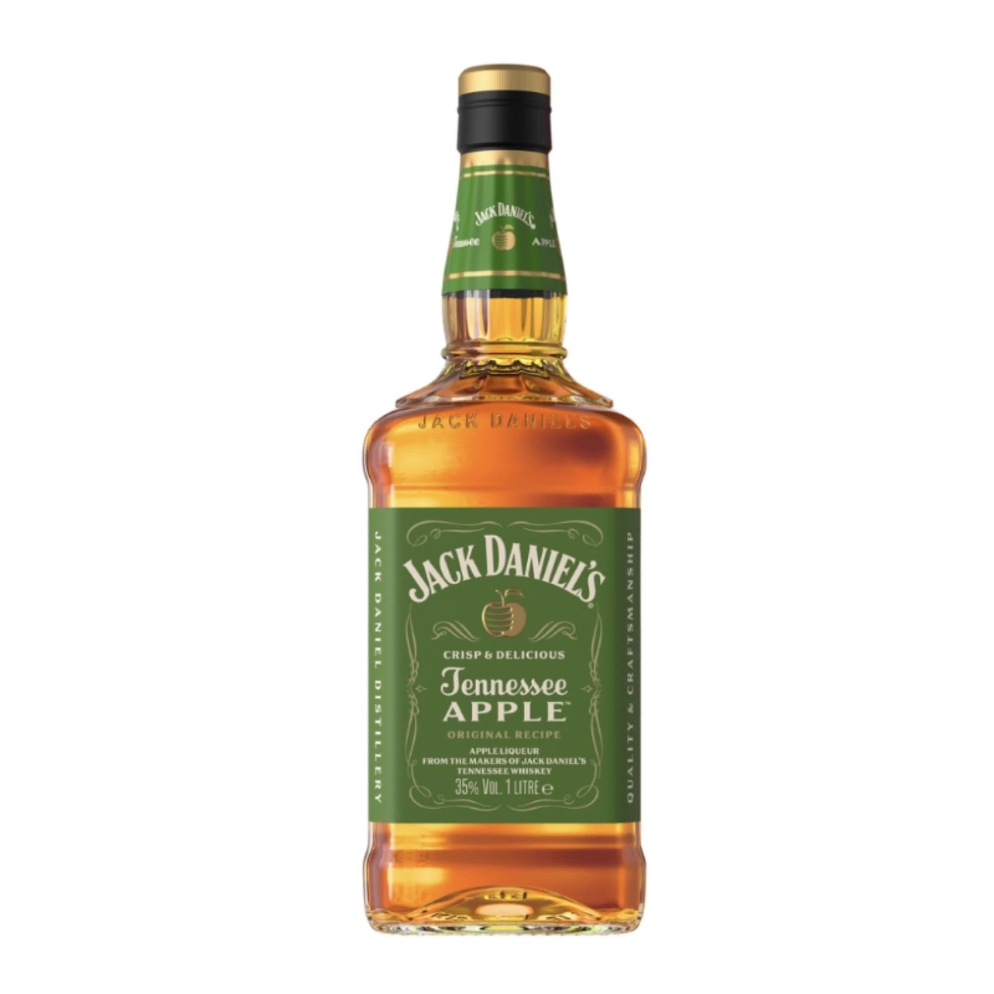 Whisky Sabor Manzana 35 Botella, 1 L