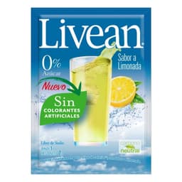 Jugo en Polvo Libre de Azucar Sabor Limonada 7 g Sobre, 1 Un