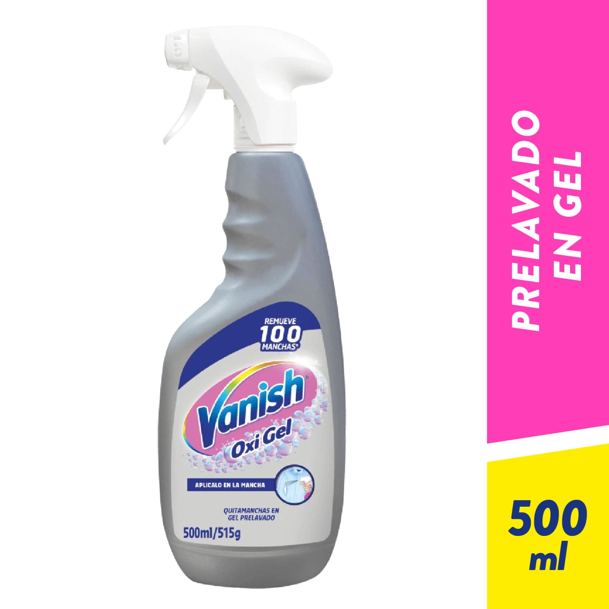 Quitamanchas Oxi-Gel Prelavado Botella Gatillo