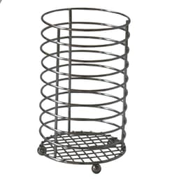 Porta Utensilio Metal Cromado 1 Pieza Plateado