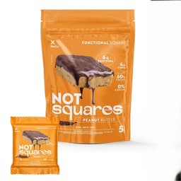 Barra de Proteina NotSquare Peanut Butter 5un, 150 g