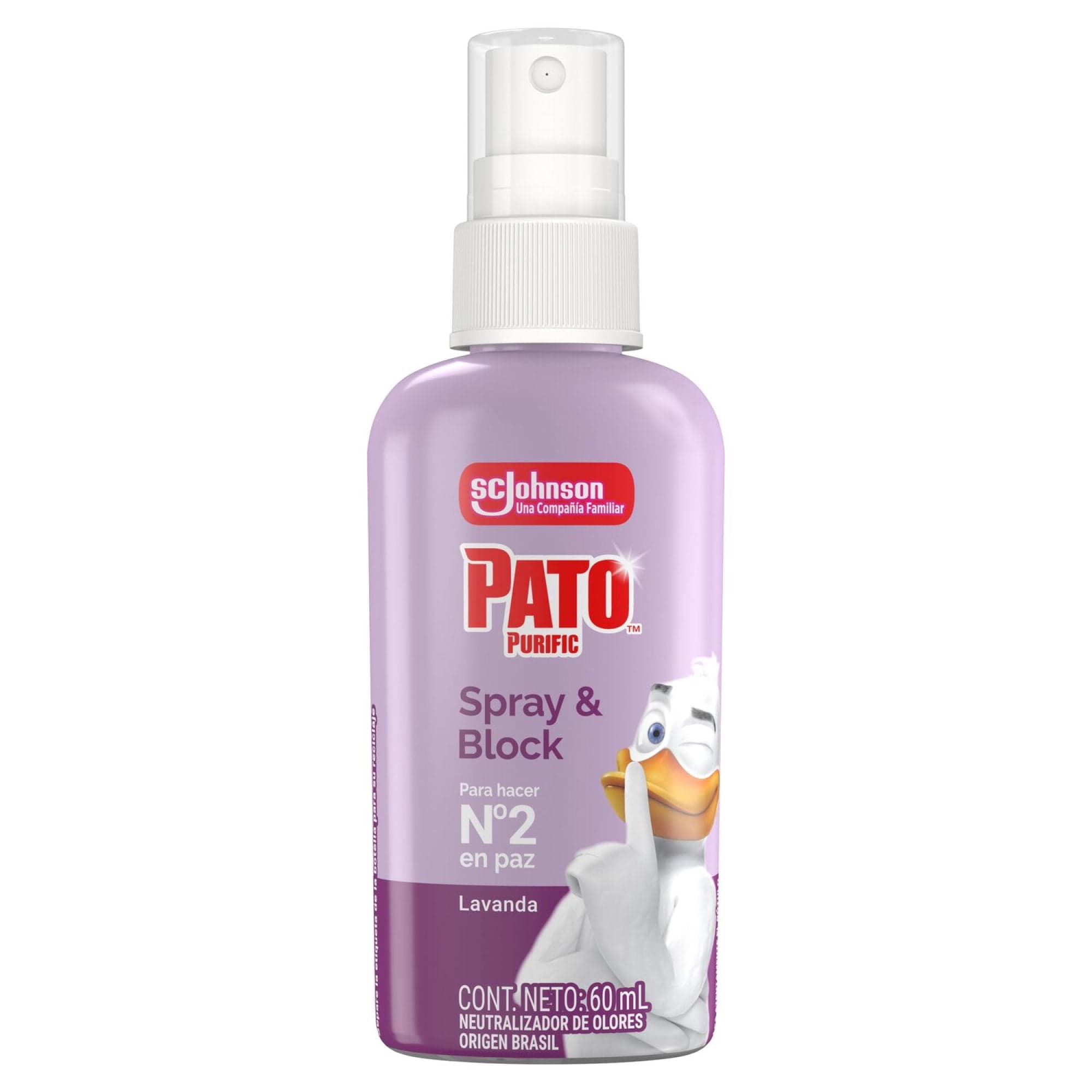 Neutralizador de Malos Olores para Bano Inodoro Lavanda Spray, 60 ml