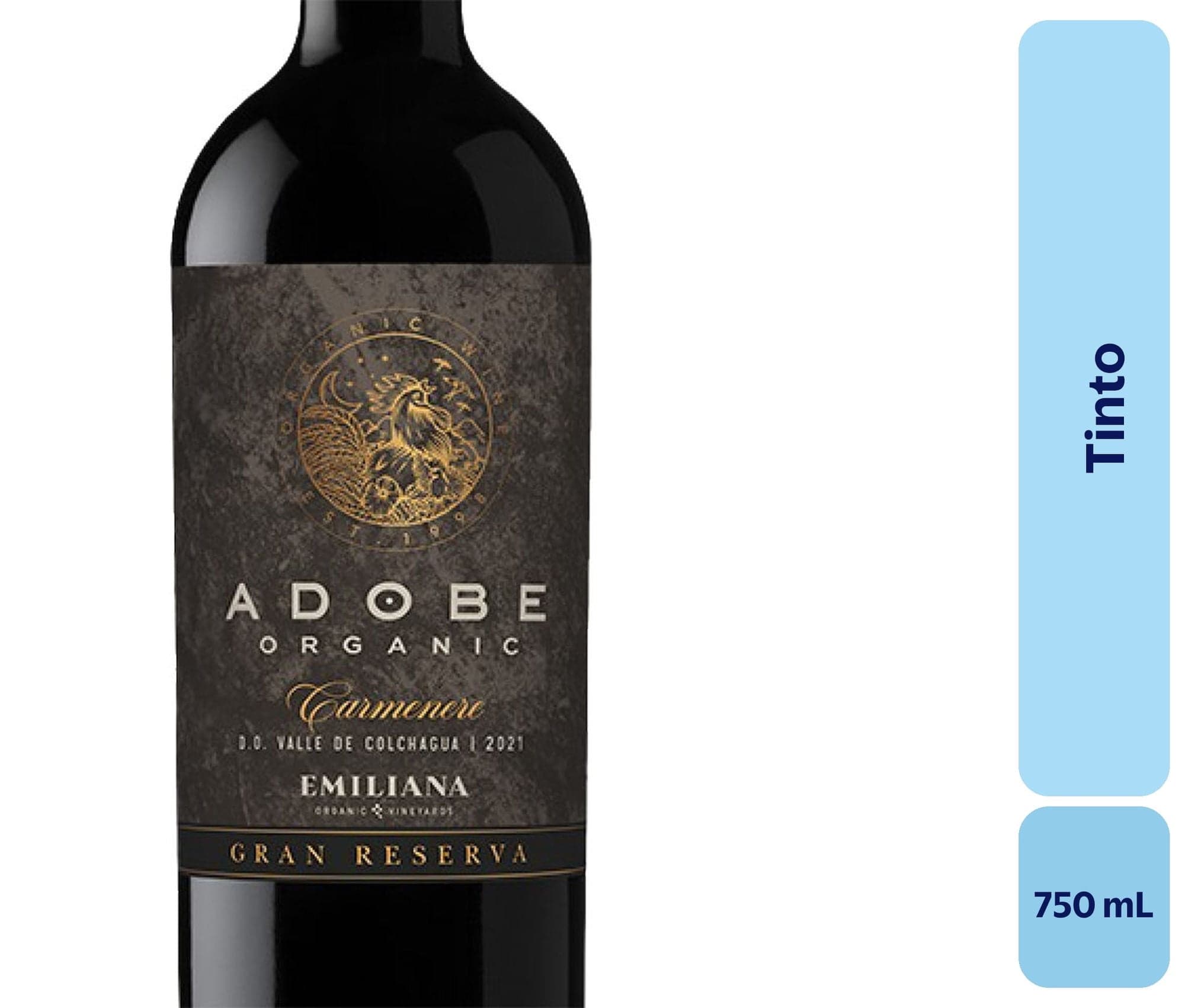 Vino Tinto Botella, 750 mL