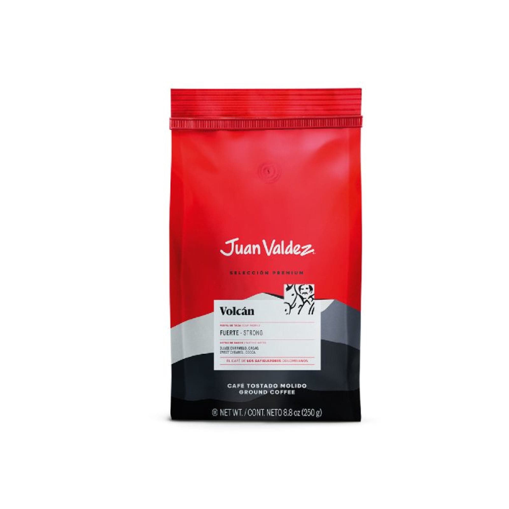 Cafe Volcan Grano Molido Fuerte Bolsa