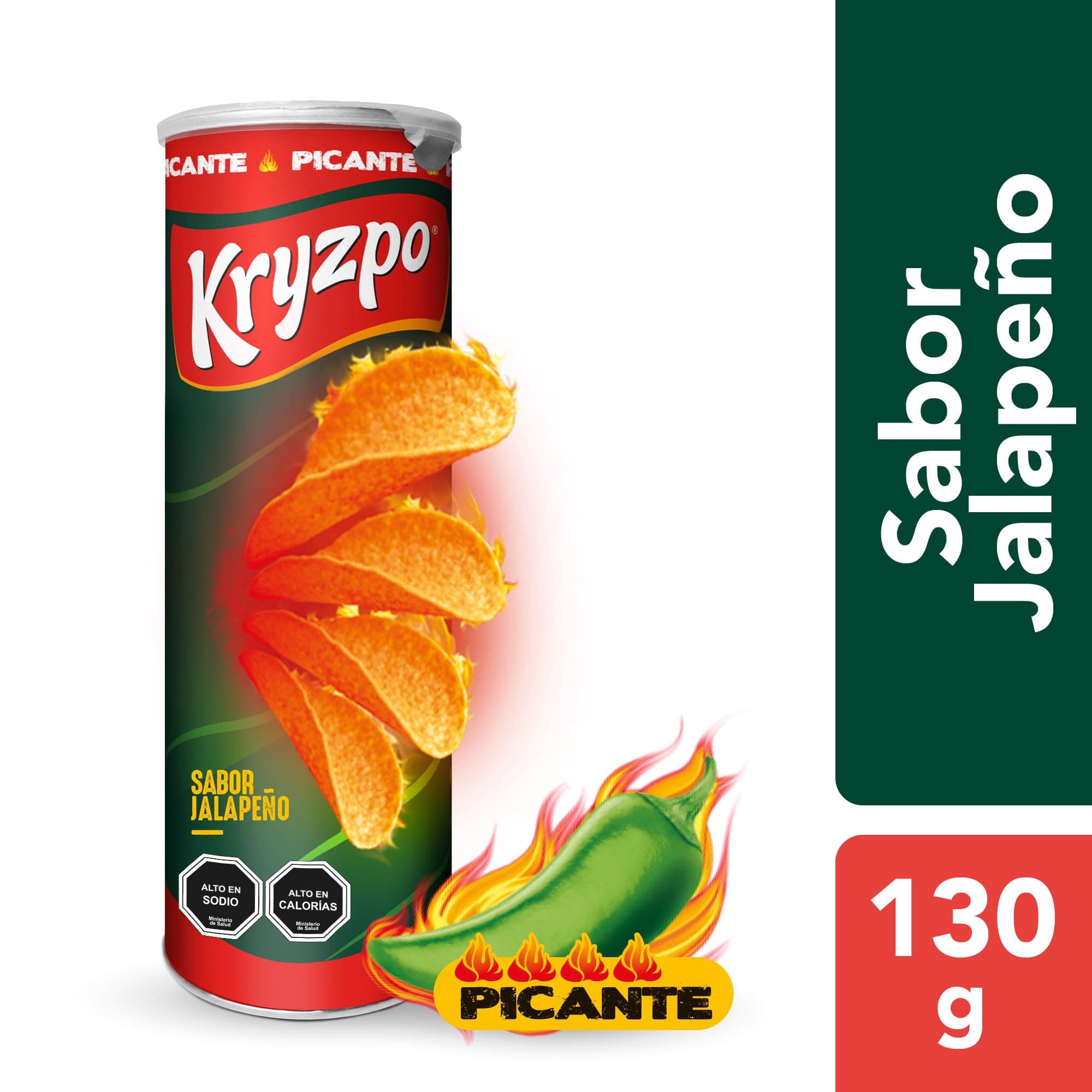 Papas Fritas Tarro Jalapeno, 130 g