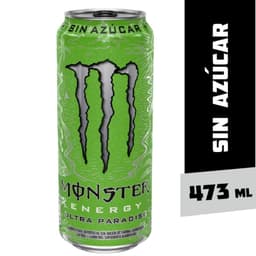 Bebida Energetica Ultra Paradise Sin Azucar Lata, 473 ml