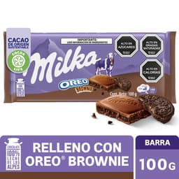 Chocolate Relleno Con Oreo Brownie, 100 g