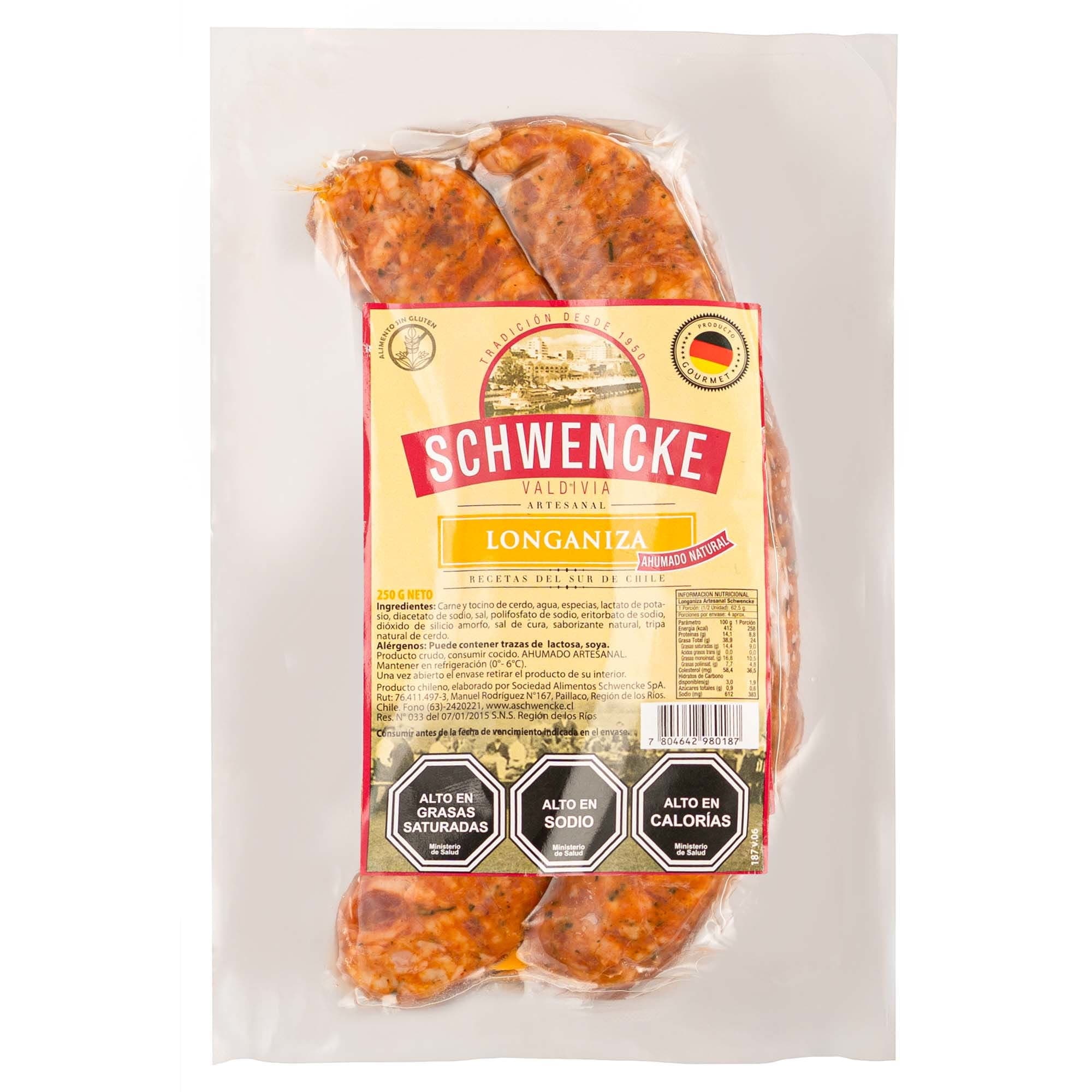 Longaniza Artesanal 2 Un, 250 g