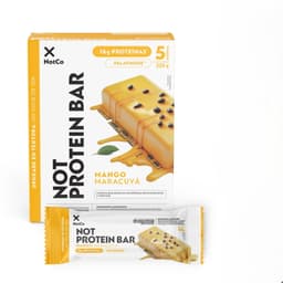 Barra de Proteina NotProtein Bar Mango Maracuya 5un, 225 g