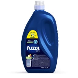 Detergente fuzol forte frasco 3L, 3000 ml