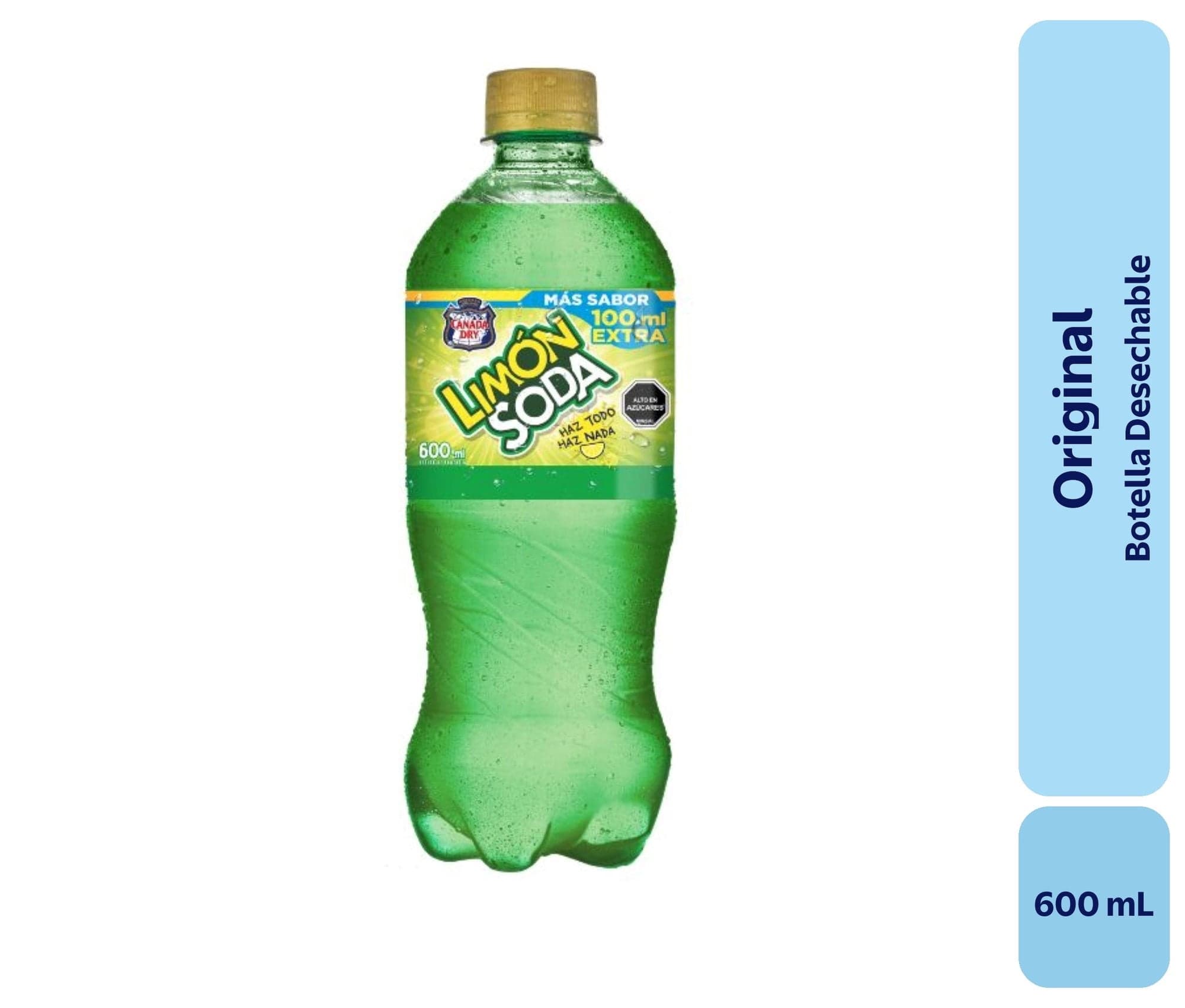 Bebida Original Limon Botella, 600 ml