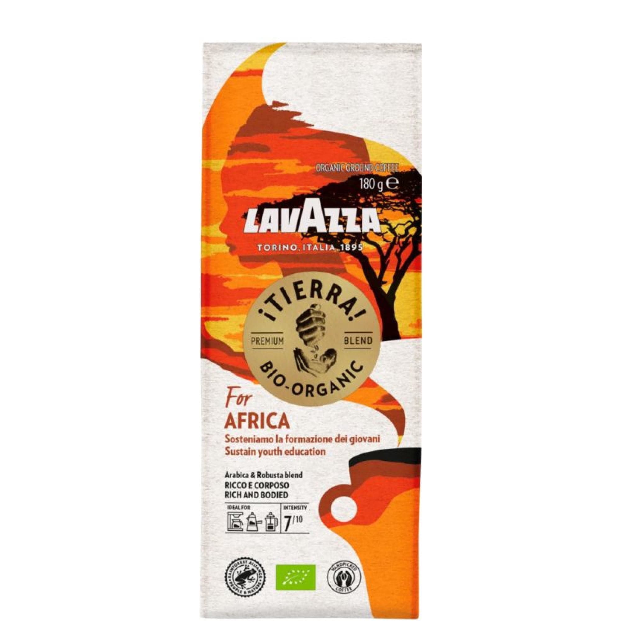 Cafe Molido Tierra Bio Africa Bolsa, 180 g