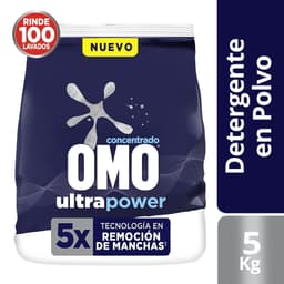 Detergente Polvo Ultra Power Bolsa., 5 kg