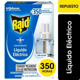 Insecticida contra Mosquitos Liquido Electrico Repuesto 45 Noches, 32.9 ml