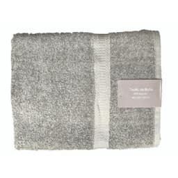 Toalla de Bano Gris 70x135cm 100% Algodon