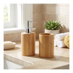 Set Dispensador Bambu